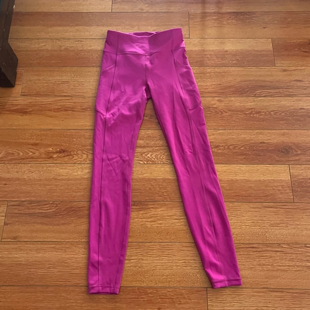 Lululemon Invigorate High Rise Tights 27” Ripened Raspberry - Picture 5 of 9